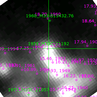 M33C-21192 in filter B on MJD  58784.120