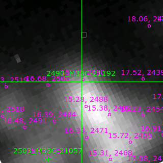 M33C-21192 in filter B on MJD  59854.190