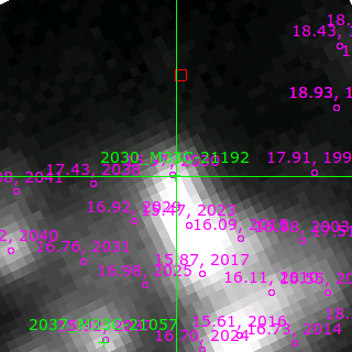 M33C-21192 in filter B on MJD  59932.150