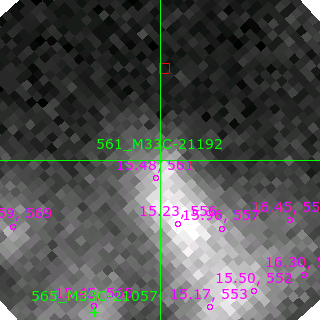 M33C-21192 in filter I on MJD  58672.390