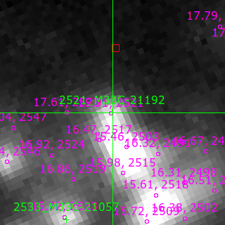 M33C-21192 in filter I on MJD  60529.370