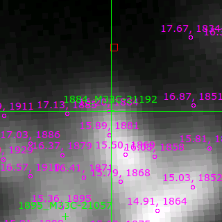 M33C-21192 in filter R on MJD  56976.160