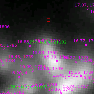 M33C-21192 in filter R on MJD  57038.130