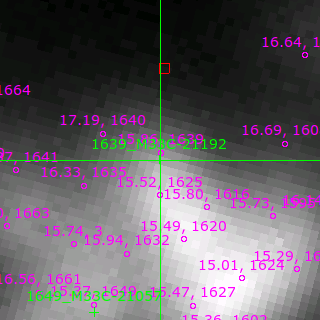 M33C-21192 in filter R on MJD  57310.130