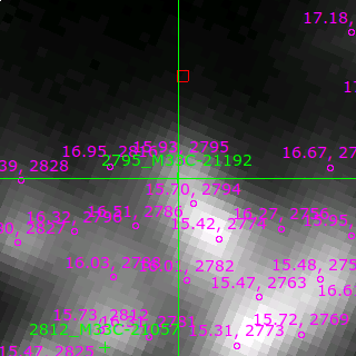 M33C-21192 in filter R on MJD  57964.370