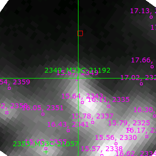 M33C-21192 in filter R on MJD  58341.380