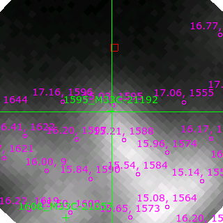 M33C-21192 in filter R on MJD  58420.060