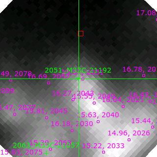 M33C-21192 in filter R on MJD  58433.000