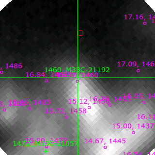 M33C-21192 in filter R on MJD  58672.390