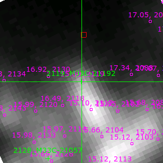 M33C-21192 in filter R on MJD  59851.150