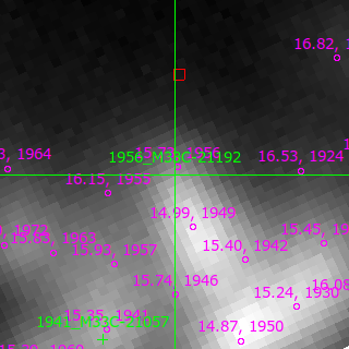 M33C-21192 in filter R on MJD  60227.100