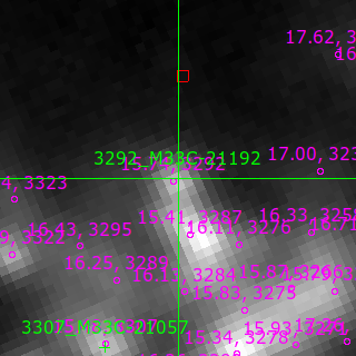 M33C-21192 in filter R on MJD  60504.380
