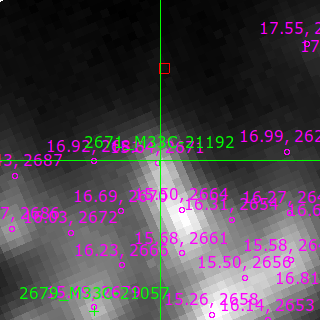 M33C-21192 in filter R on MJD  60564.220
