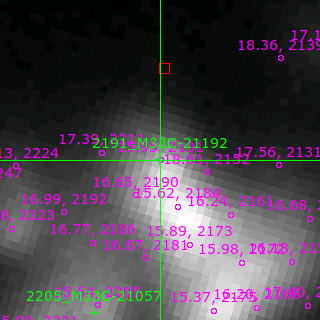 M33C-21192 in filter V on MJD  57335.180