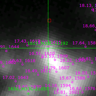 M33C-21192 in filter V on MJD  57401.100