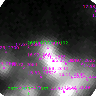M33C-21192 in filter V on MJD  58312.390