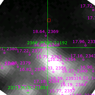 M33C-21192 in filter V on MJD  58341.380