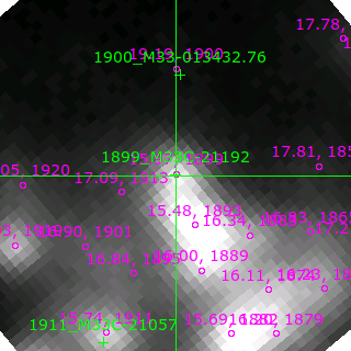 M33C-21192 in filter V on MJD  58696.390