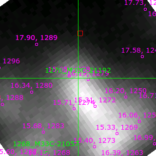M33C-21192 in filter V on MJD  58779.150