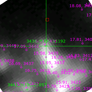 M33C-21192 in filter V on MJD  58902.060