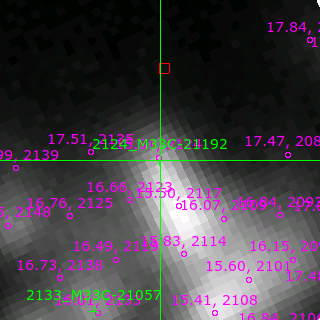 M33C-21192 in filter V on MJD  59851.150