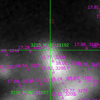 M33C-21192 in filter V on MJD  60205.150