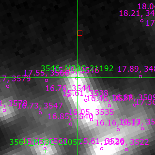 M33C-21192 in filter V on MJD  60504.380
