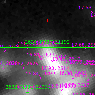 M33C-21192 in filter V on MJD  60506.380