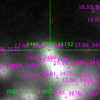 M33C-21192 in filter V on MJD  60529.370