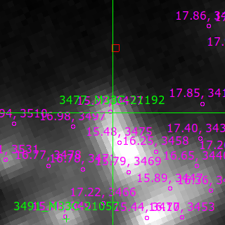 M33C-21192 in filter V on MJD  60556.250