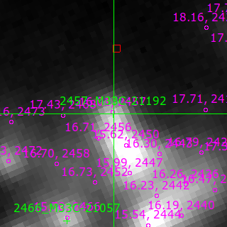 M33C-21192 in filter V on MJD  60556.250