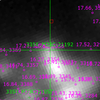 M33C-21192 in filter V on MJD  60612.140