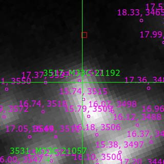 M33C-21192 in filter V on MJD  60651.150
