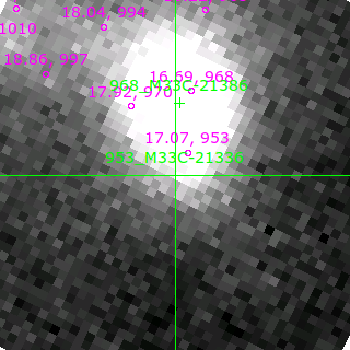 M33C-21336 in filter B on MJD  58045.150