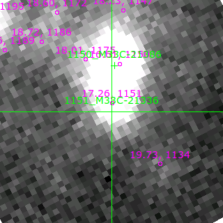 M33C-21336 in filter B on MJD  59794.360