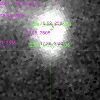 M33C-21336 in filter B on MJD  59854.200