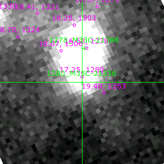 M33C-21336 in filter B on MJD  59903.190