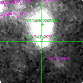 M33C-21336 in filter B on MJD  60172.370