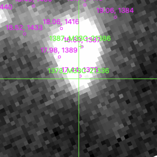 M33C-21336 in filter B on MJD  60290.150