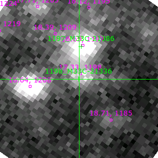 M33C-21336 in filter I on MJD  58342.360