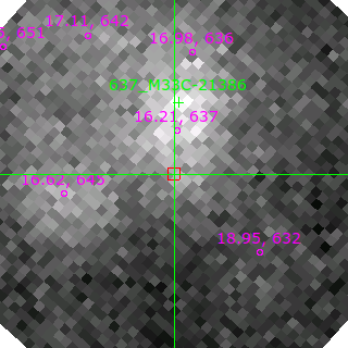 M33C-21336 in filter I on MJD  58403.150