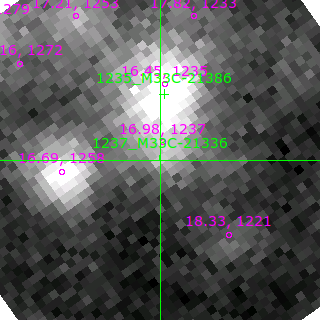 M33C-21336 in filter I on MJD  58812.220