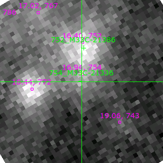 M33C-21336 in filter I on MJD  59171.080