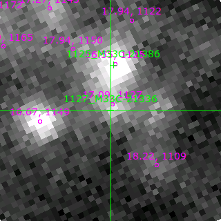 M33C-21336 in filter I on MJD  59903.190