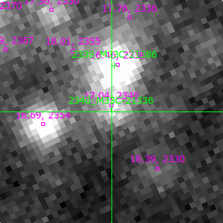 M33C-21336 in filter I on MJD  60262.140