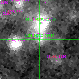 M33C-21336 in filter I on MJD  60292.180