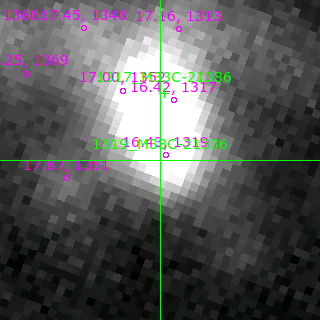 M33C-21336 in filter R on MJD  57687.130