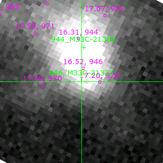 M33C-21336 in filter R on MJD  58045.150