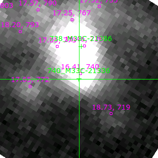 M33C-21336 in filter R on MJD  58317.390