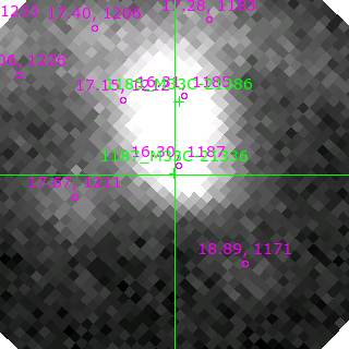 M33C-21336 in filter R on MJD  58433.000